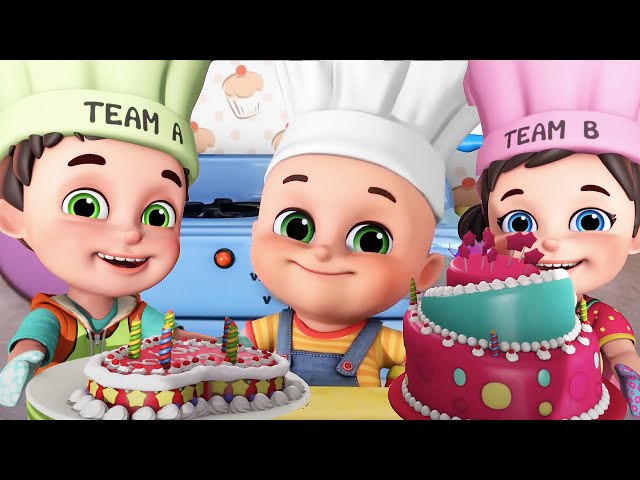 Pat a Cake | Lets bake a cake | for Kids | + More Nursery Rhymes & Baby Songs - Jugnu Kids