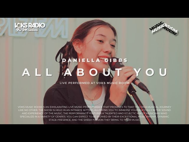 Daniella Gibbs - All About You | Live at Voks Music Room