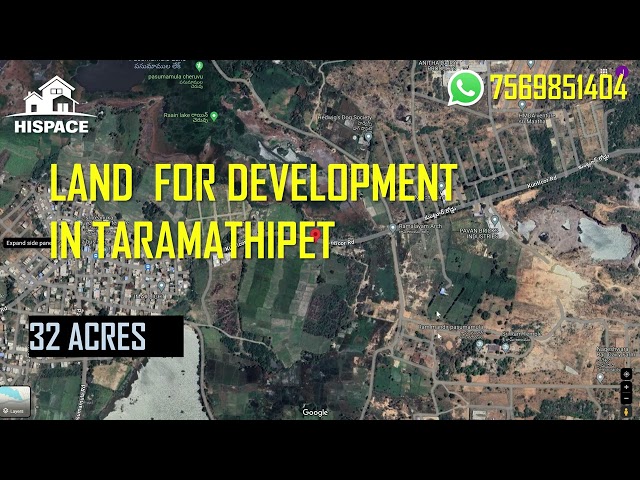 HVL 00061 LAND FOR DEVELOPMENT IN TARAMATHIPET