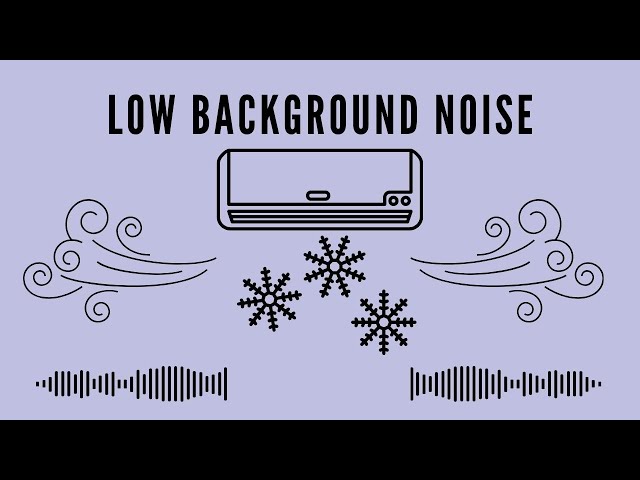 Low background noise