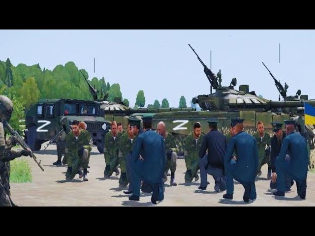 Russia Pressed General And Army Troops Arrested By Ukrainian Troops Today - Arma 3
