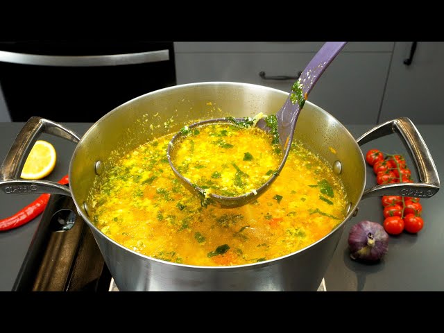 I can eat this vegetable soup every day! So delicious, everyone asks for the recipe!