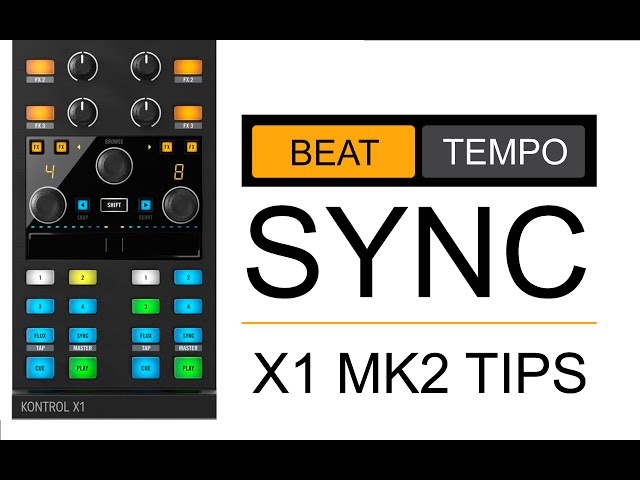 TUTORIAL: #Traktor BeatSync, TempoSync, Touch Strip Y Picht Bend Más Algunos Tips Del X1 Mk2