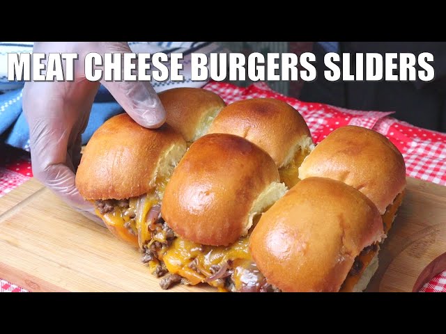 Make The Fast Food’s Best EATEN Cheeseburger IN THE WORLD – The Most Made Quick Meal | Sliders ASMR