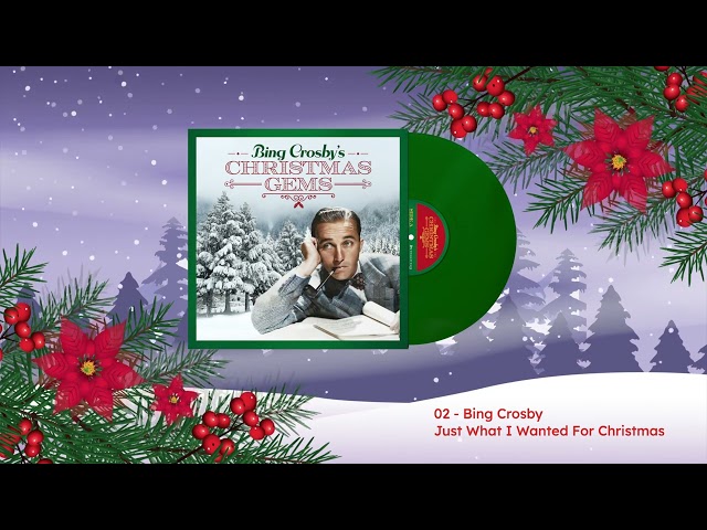 Bing Crosby - Just What I Wanted For Christmas (Visualizer)