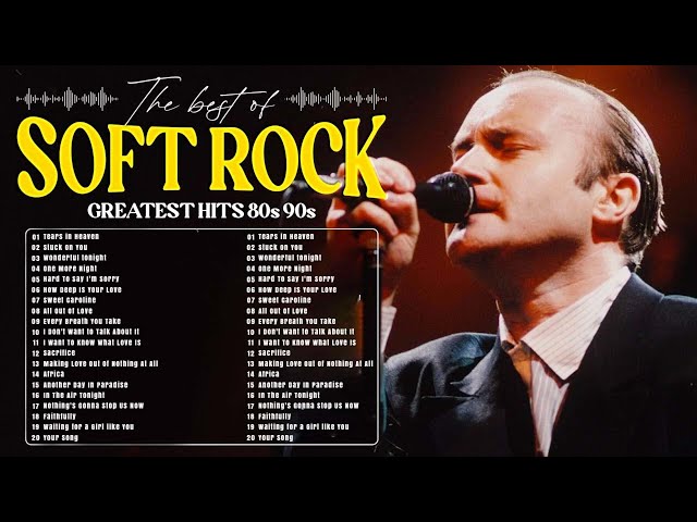 Lionel Richie, Elton John, Phil Collins, Bee Gees, Eagles, Foreigner 📀 Soft Rock Ballads 70s 80s 90