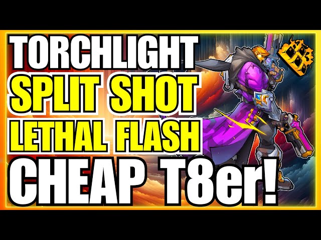 VERY CHEAP... Torchlight Infinite Split Shot Endgame Build Guide!! 7 Billion Damage!!