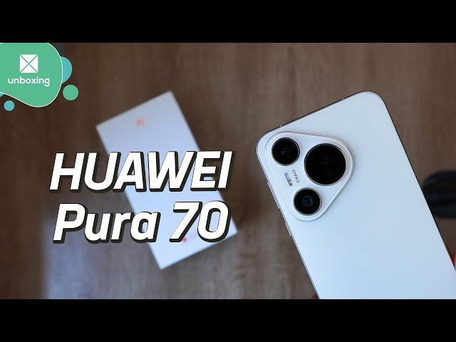 Huawei Pura 70 | Unboxing en español