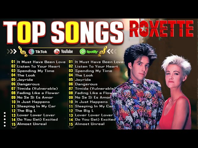 Roxette songs | Greatest hits album 2024