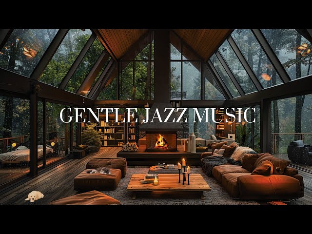 Relaxing Tuesday in a Cozy Attic | Soothing Jazz to Soothe the Mind, Energize the Day