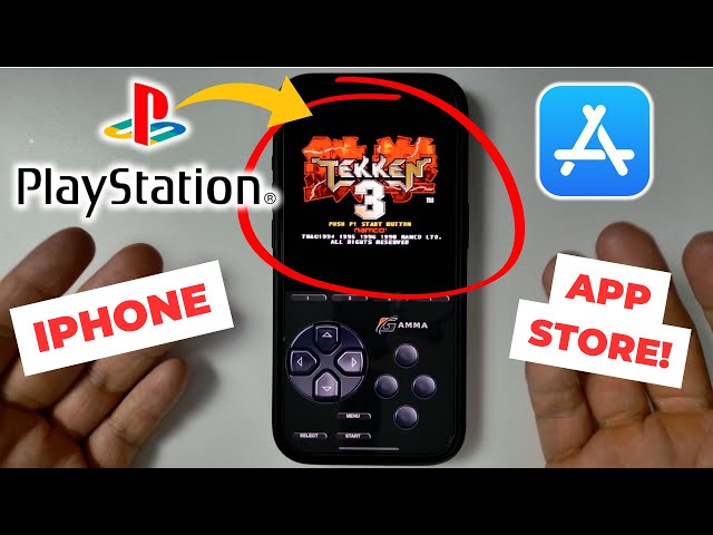 PlayStation 1 game emulator on iPhone App Store through Gamma - NO jailbreak/AltStore required!