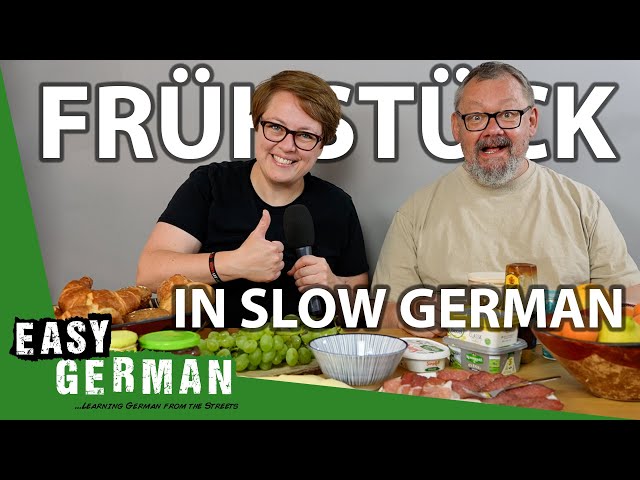Having Breakfast in Slow German | Super Easy German 233