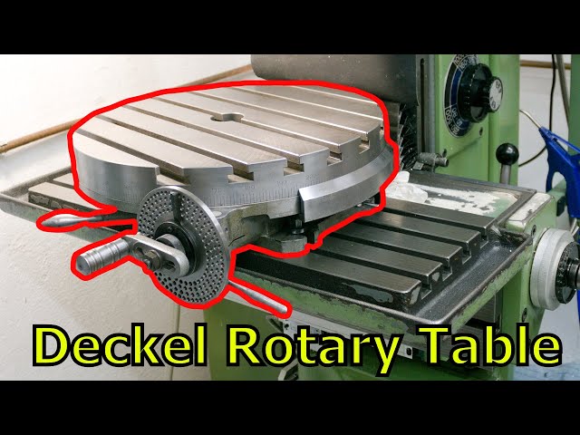Deckel Rotary Table: 380mm Monstrosity