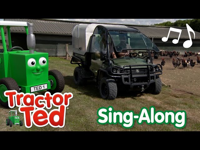 The Chicken Song! Cluck Cluck 🐓 | Tractor Ted Sing-Along 🎶 | Tractor Ted Official Channel