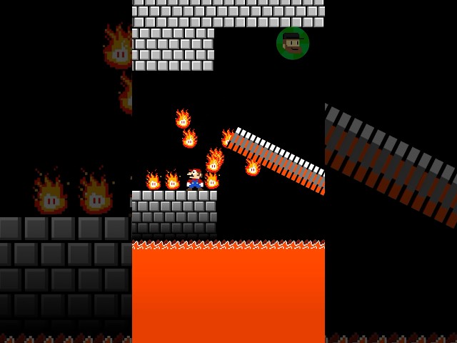 Mario vs Impossible #mario #supermario #gaming Bowser mode