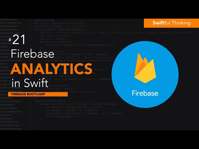 Firebase Analytics for iOS: Track User Behavior With Data-Driven Insights | Firebase Bootcamp #21
