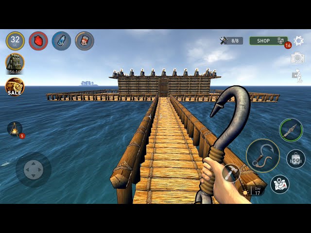 Survival on Raft Ocean Nomad Gameplay Walkthrough Part 3