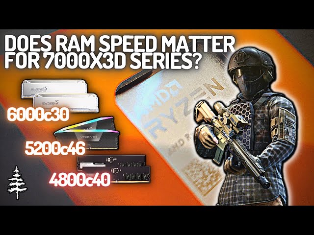 Does RAM Speed Matter For The Ryzen 7000X3D Series? Escape From Tarkov DDR5 Comparison