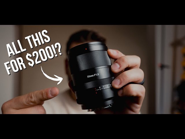 What Can A $200 Lens Really Do - 7Artisans 50mm f1.8 AF Full Frame!