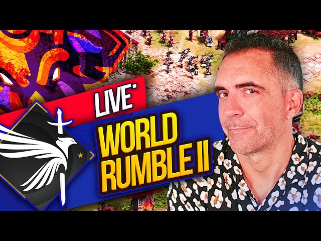 WORLD RUMBLE 2 CRAZY 4 SERIES to try get to QUARTERFINALS   (20-04-2024)