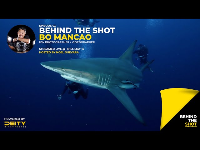 Behind the Shot LIVE 03: Bo Mancao on filming in Tubbataha Reefs, Cabilao, and South Africa!