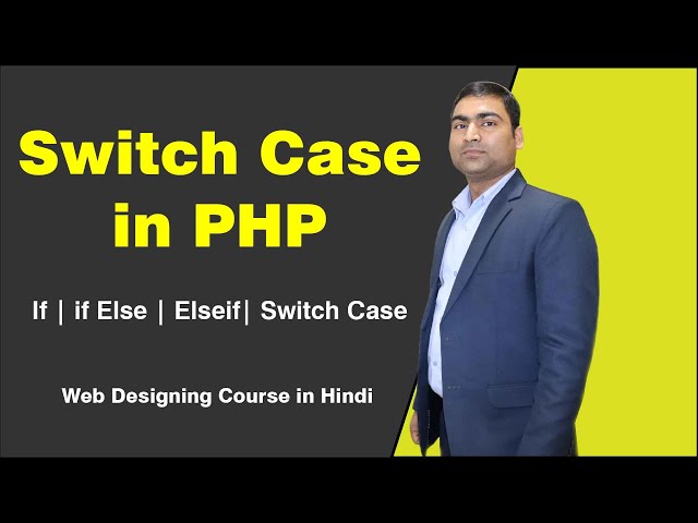 Switch Case | conditional statement in PHP