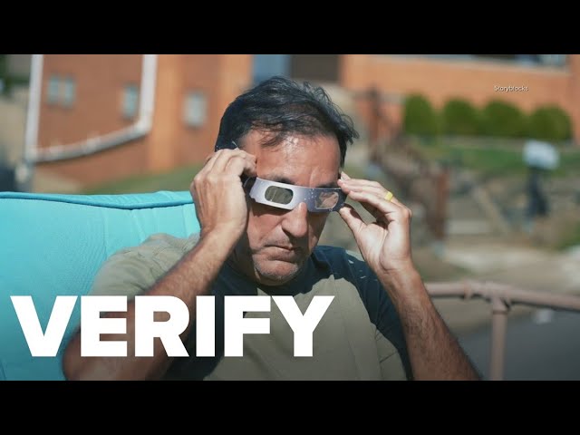 Eclipse glasses & camera filters | VERIFY