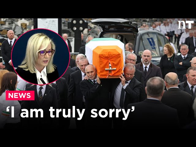 Michelle O'Neill apologises for attending Bobby Storey's funeral | Newstalk