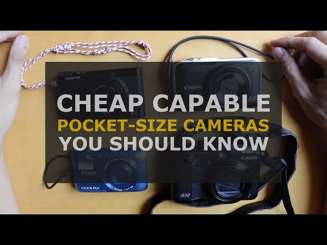 Four Different Kinds of Cheap Capable Pocket-size Compact Cameras You Should Know