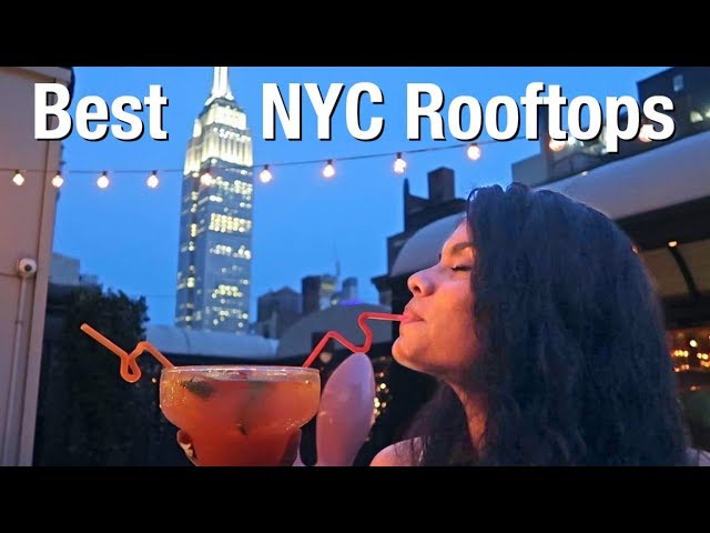 10 BEST Rooftop Bars in New York-  NYC Nightlife Guide 🍹(From A Local)