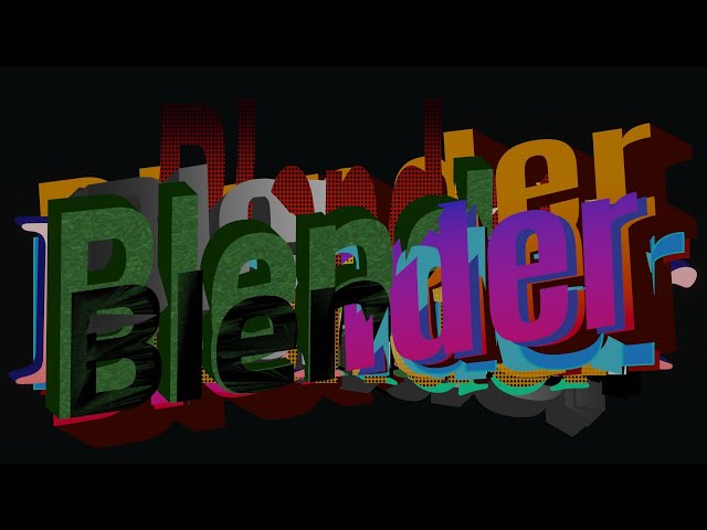 Text Word Art - #Blender Plugin
