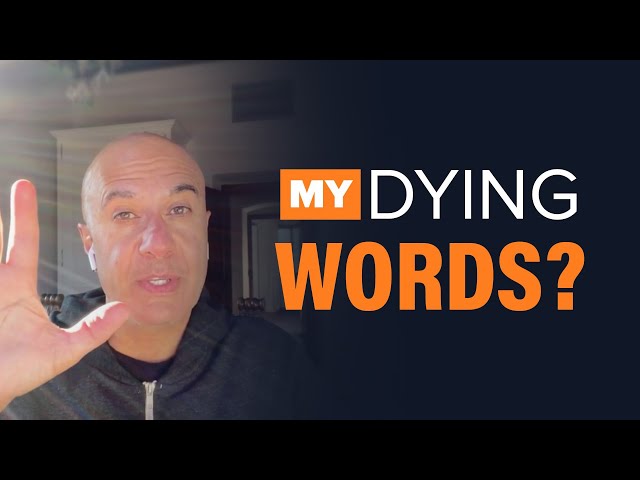 The 5 Pieces of Advice I'd Give On My Deathbed | Robin Sharma