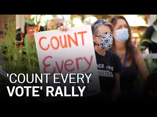 Hundreds in Oakland Call for Every Vote to Be Counted