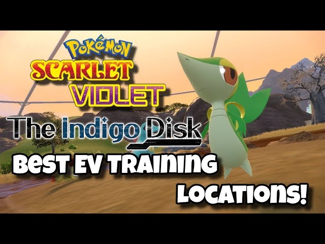 NEW BEST EV TRAINING LOCATIONS! - Pokemon Scarlet/Violet Indigo Disc