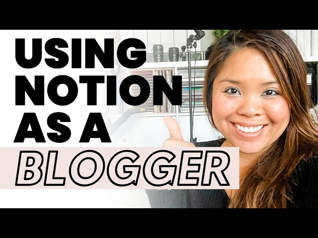 NOTION FOR BLOGGERS AND YOUTUBERS - Quick Tutorial and Setup for Content Creators to Prioritize Work