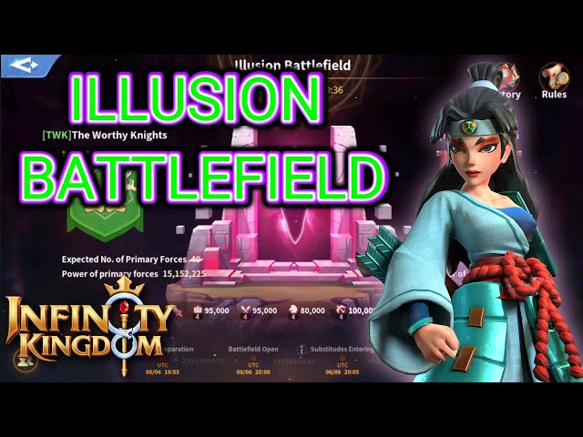 Winning Strats! Illusion Battlefield! - Infinity Kingdom