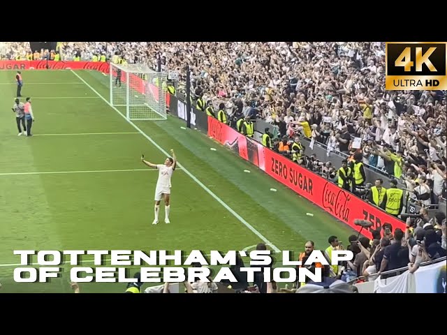 Tottenham’s Lap Of Celebration 2024 [4K]