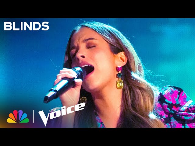 Domenica Coka Performs Miley Cyrus' "When I Look At You" | The Voice Blind Auditions | NBC