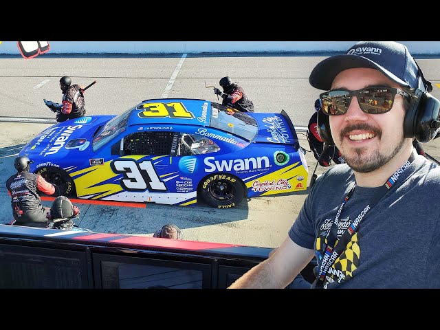 Behind-The-Scenes with a NASCAR Team on Race Day!