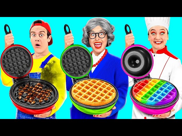 Me vs Grandma Cooking Challenge - Who Wins the Cooking War by DuKoDu Challenge
