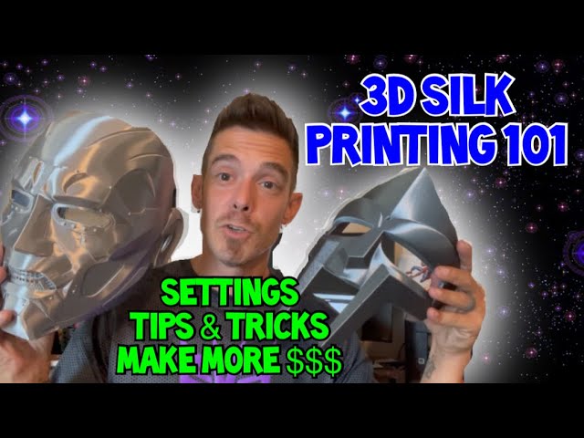 3D printing silk filament| how to get silk 3D prints to look the best | 3D printing tips & tricks