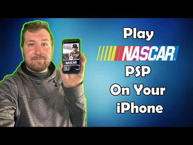 Playing NASCAR PSP on an iPhone Emulator