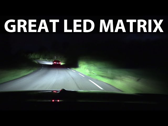 Opel Mokka-e headlights test