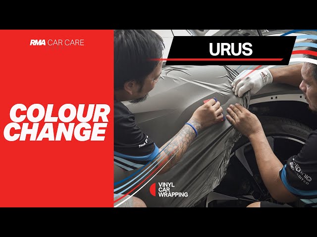 Lamborghini Urus Vinyl Colour Change
