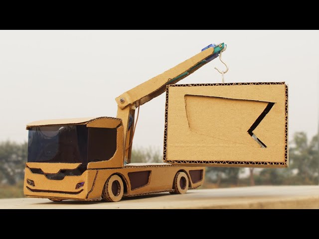 I Turn Cardboard Into Awesome RC Truck - HM Product