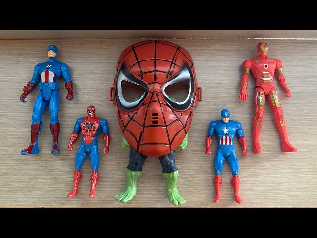 AVENGERS SUPERHERO TOYS #7/Action Figures/Unboxing, Spiderman, Ironman,Hulk,Thor, Captain America