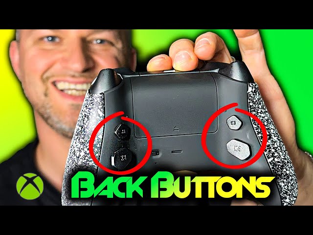 Install 4 Back Buttons Xbox Series X/S Controller Easy DIY