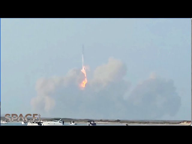 What SpaceX's 1st Starship launch felt like from 5 miles away to Space.com