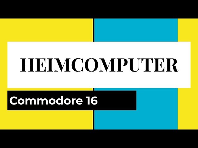 Commodore 16 | Heimcomputer Museum