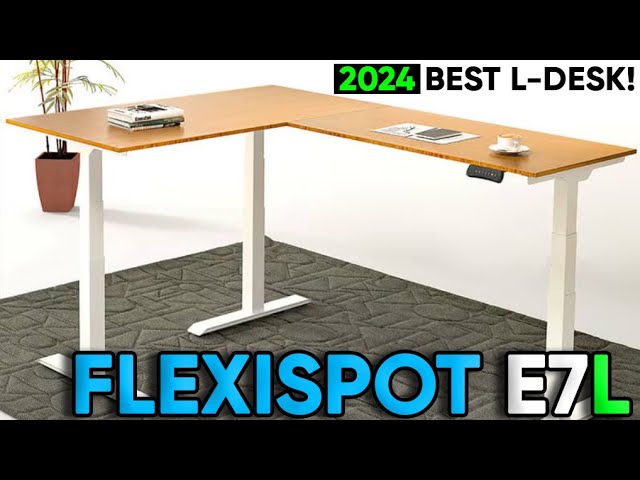 The Best L-Shaped Standing Desk In 2024 - Flexispot E7L